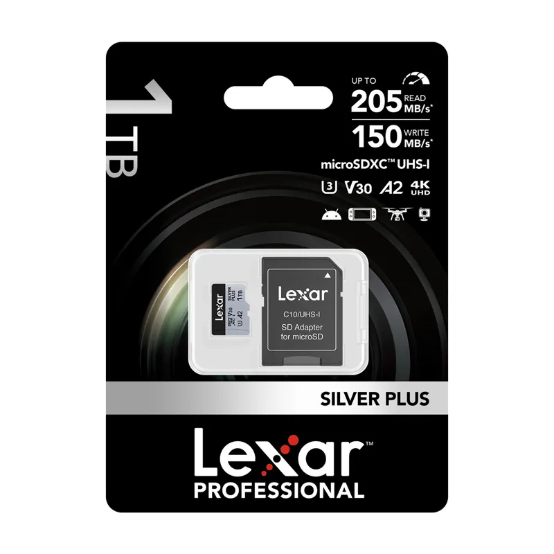 Lexar Silver Plus 64GB + adapter